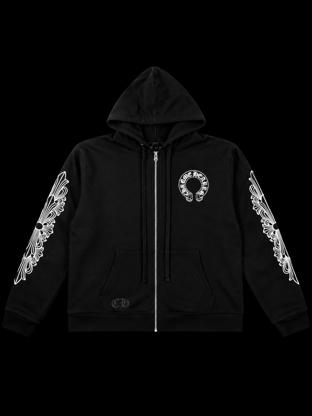 Chrome Hearts Black Hoodie